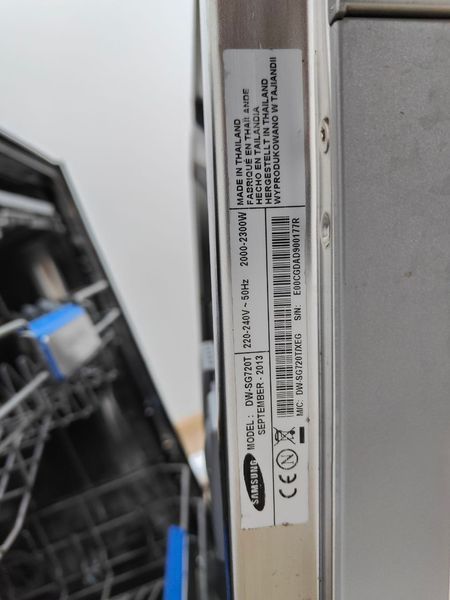 Посудомийна машина Samsung DWSG720T 2300W 14ком sn E00CGDAD900177R 000050383 фото