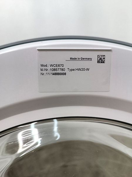 Стиральная машина Premium WCE 670 8кг 2400W sn 11148880008 000048763 фото