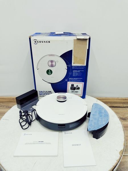 Пилосос робот Ecovacs Deebot Ozmo T8 стік LPNHK065836915 514е 000030493 фото