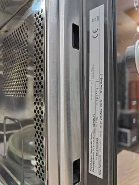Мікрохвильова піч Bosch TG925HUB 1450W sn 602576 000050681 фото
