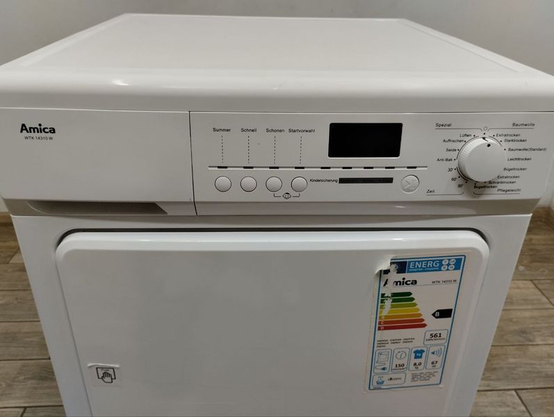 Сушильна машина Amica WTK14310W sn DE43376331 000047300 фото