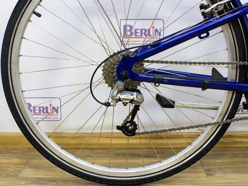 Велосипед 28 Kettler Alu-rabe Wings дамка синій алюміній 000010479 фото