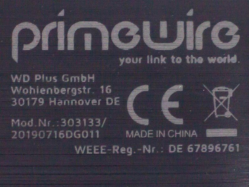 Коммутатор с дистанционным управлением PrimeWire 303133 3 порта 000028492 фото