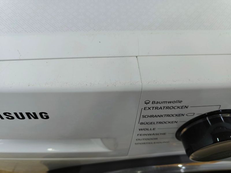 Сушильна машина Samsung DV80K6010CW 1100W 8 кг sn 0RG65AEN400153M 000049591 фото