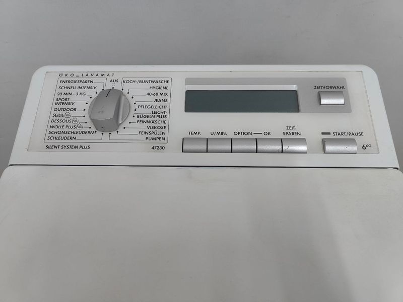 Стиральная машина вертикальная AEG OKO Lavamat L47230 2300W 6кг sn 93900097 000051684 фото