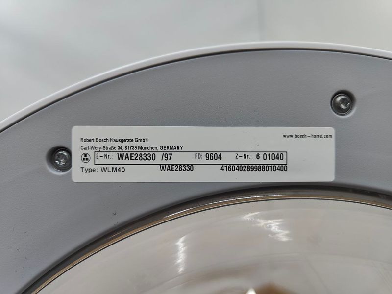Пральна машина Bosch Maxx 7 EcoEdition WAE283ECO 53 2300W 7 кг sn 9410 600631 000052262 фото