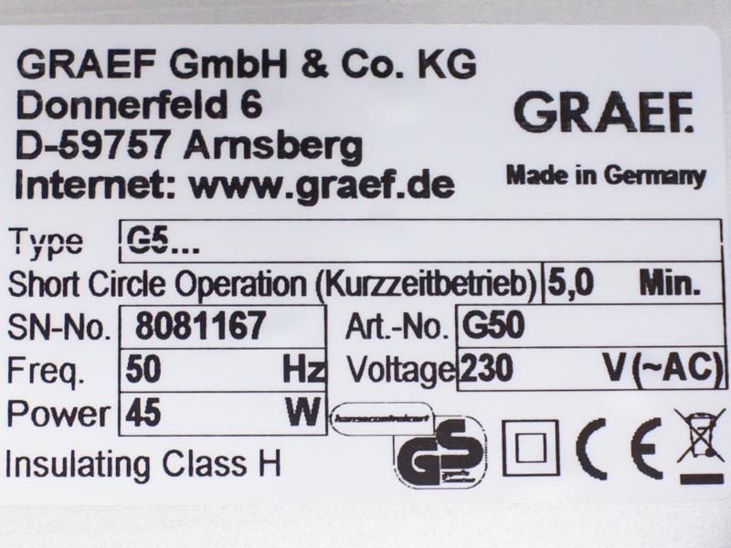 Слайсер Graef G50 45w продам (без коробки) LPNHE596360865 80е 000032853 фото