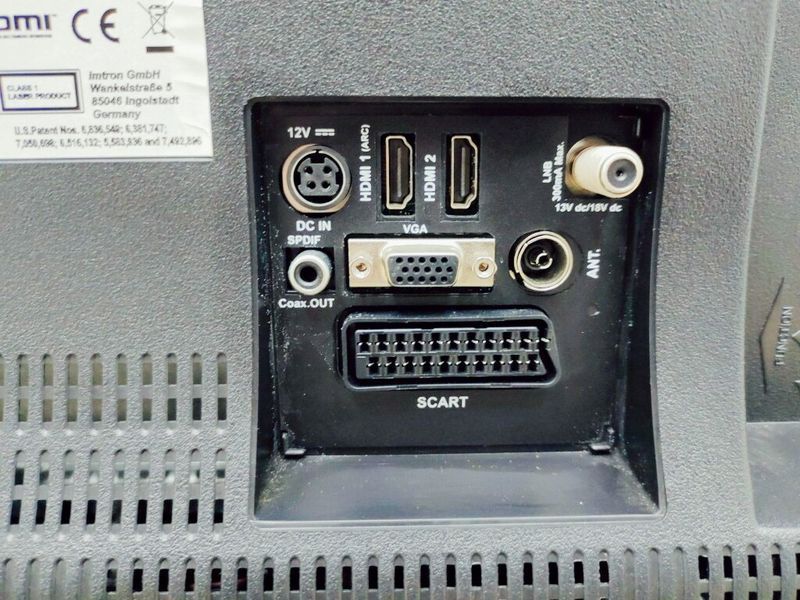 Телевизор 24 OK OLE 24750HV DVD LED HD 000041881 фото