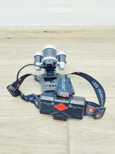 Ліхтар налобний акумуляторний HeadLamp High Power 3858 000038253 фото