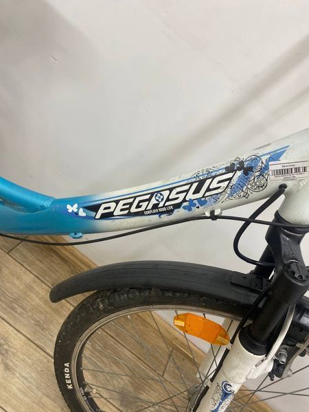 Велосипед 26 Pegasus дамка бірюзово білий алюм 000047799 фото