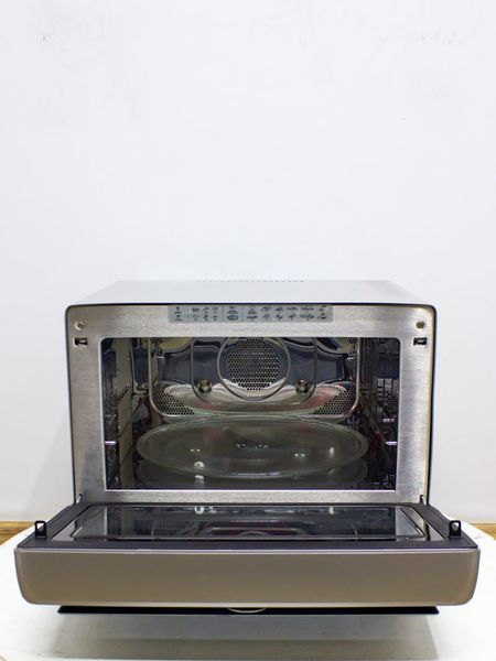 Мікрохвильова піч Whirlpool JT479 IX 2200w гриль 1200w сток (без коробки) LPNHK067924275 360е 000030676 фото