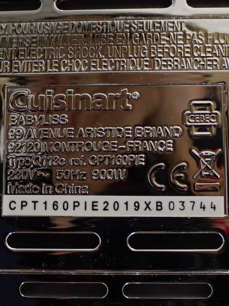 Тостер Cuisinart CPT160PIE 900w стік LPNHE597037018 80е 000032971 фото