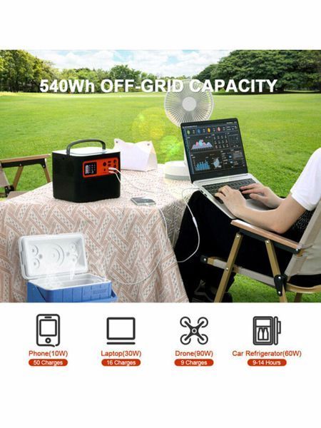 Зарядная станция Tig Fox T500 Portable Power Station 540Wh 000041603 фото