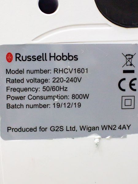 Пилосос Russell Hobbs RHCV1601 800w продам LPNHE405784577 46ф 000027152 фото