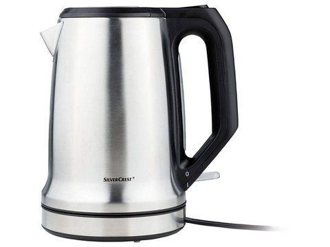 Электрочайник SilverCrest SWKD 2200 A1 2200w 1700мл Silver 000032053 фото
