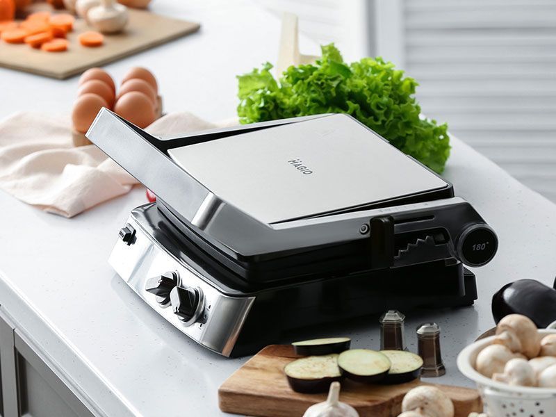 Контакт гриль Magio MG 373 2200w Grey 000039000 фото