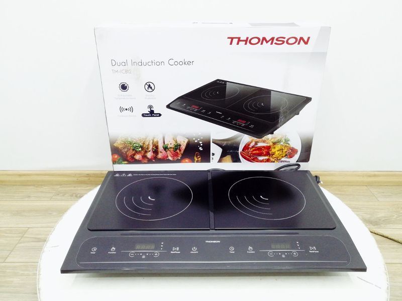 Варильна поверхня індукційна Thomson TM 1CB12 2 конфорки 3500w 000032087 фото