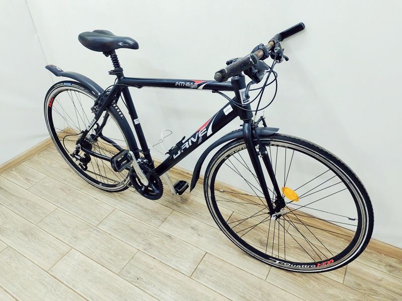 Велосипед 28 Drive Fitness шосейний чорний алюм 000044267 фото