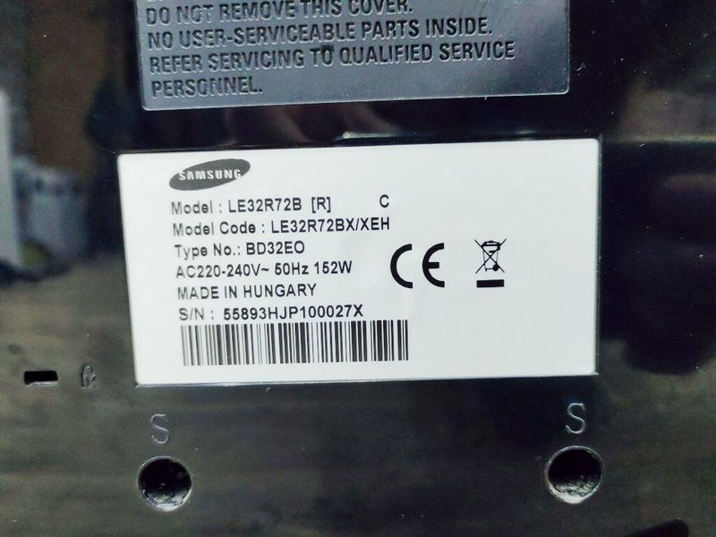 ТБ 32 Samsung LE32R72B LCD HD 152w sn 55893HJP100027X 000037341 фото