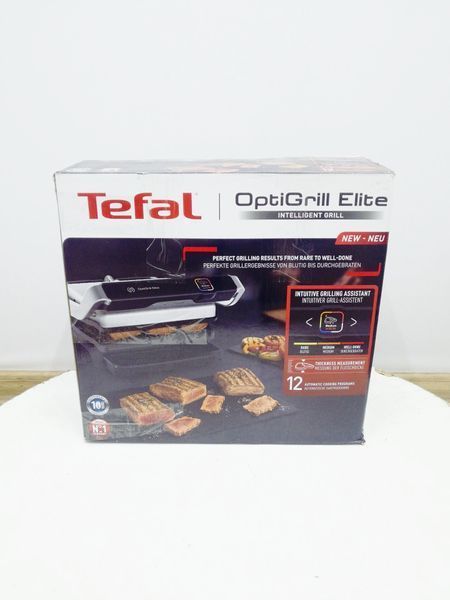 Контакт гриль Tefal Optigrill Elite GC750D16 2180w купить бу LPNHK067951690 288е 000030561 фото