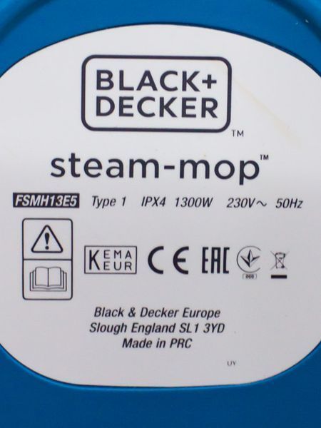 Парошвабра Black Decker FSMH13E5 1300w продам (без коробки) LPNHK066689966 65е 000030965 фото