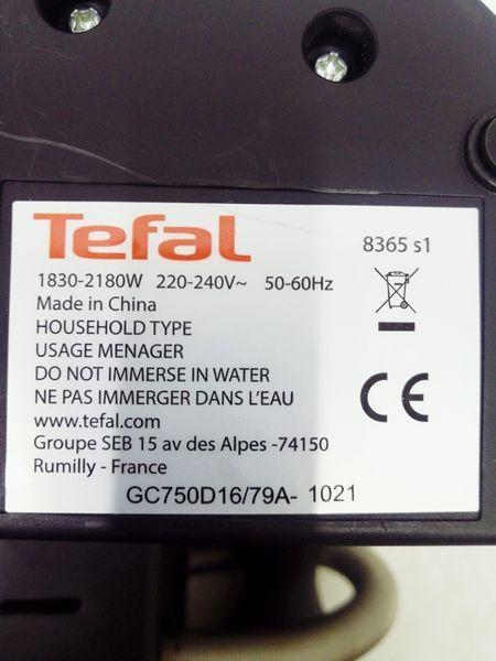 Контакт гриль Tefal Optigrill Elite GC750D16 2180w купить бу LPNHK067951690 288е 000030561 фото