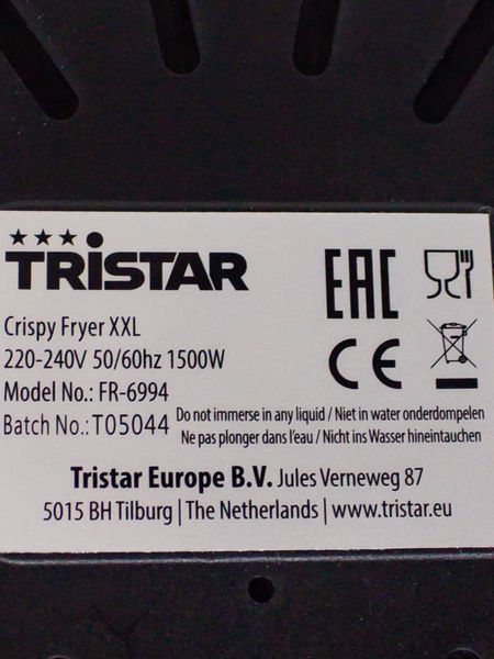 Мультипіч Tristar FR 6994 1500w новий LPNHE596611013 68е 000032939 фото