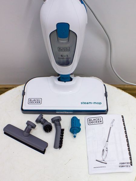 Парошвабра Black Decker FSMH13E5 1300w продам (без коробки) LPNHK066689966 65е 000030965 фото