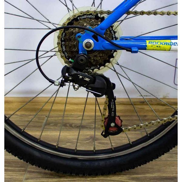 Велосипед 24 Btwin RockRider rr 5.0 горный синий 000010862 фото