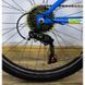 Велосипед 24 Btwin RockRider rr 5.0 горный синий 000010862 фото 3