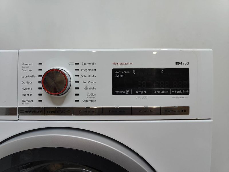 Пральна машина Siemens WM14W5FCB 2000W 8kg sn 01297 000051967 фото
