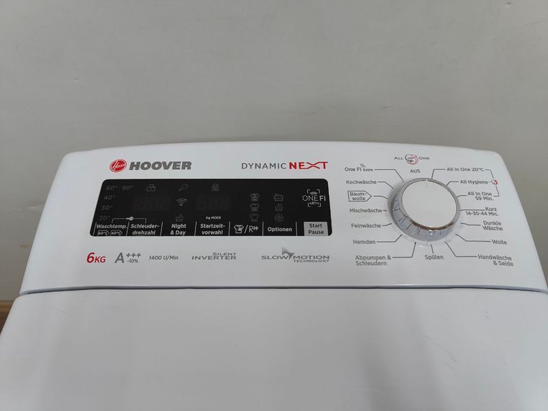Пральна машина вертикальна Hoover DynamicNext G464TAH 2200W 6кг sn 000052739 фото