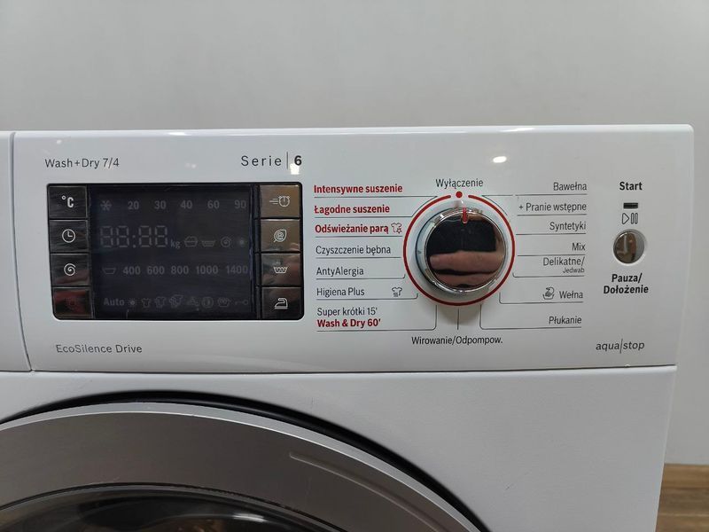 Стиральная машина с сушкой Bosch Serie 6 WVH28420PL 2400W 7+4кг sn 9811400810 n561 000051470 фото
