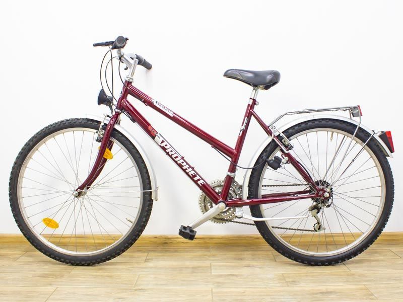 Велосипед 26 Prophete StreetRider дамка червоний алюміній 000024392 фото