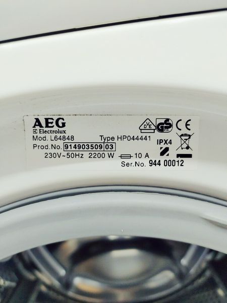 Стиральная машина AEG L64848 000035570 фото