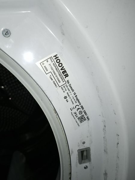 Сушильная машина Hoover HDPH9A3TCBEXMS Silent Drum 900W 9кг sn 3110210421010400 000051431 фото