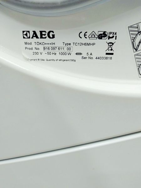 Сушильная машина AEG TC12H6MHP 000036396 фото