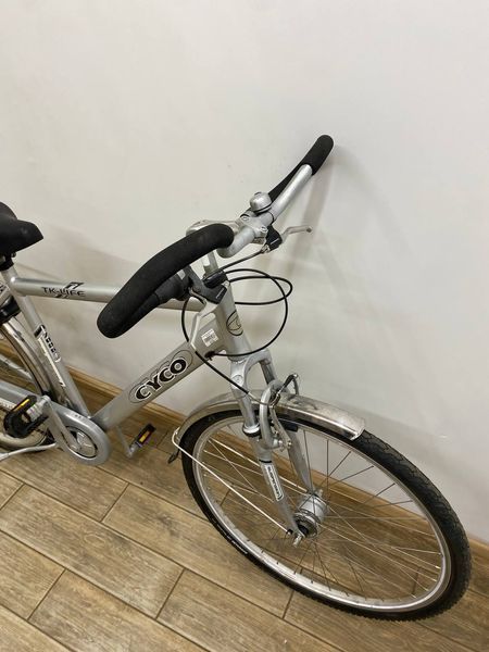 Велосипед 28 Cyco дорожній білий алюм 000047789 фото