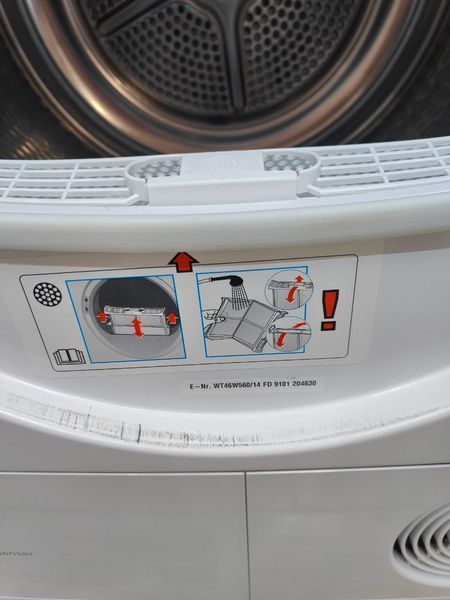 Сушильная машина Siemens WT46W56014 1500W 7kg sn 9101204630 000050714 фото