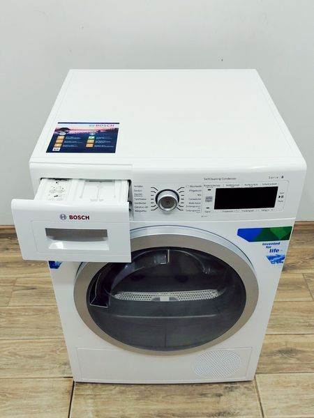 Сушильна машина Bosch Serie8 WTW875W0 08 1000w 8 кг sn 9905 200430 000042700 фото