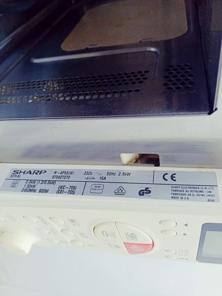 Мікрохвильова піч Sharp R 4P58 2800w гриль1550w sn 970427270 000040985 фото