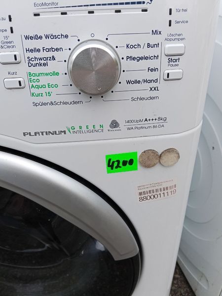 Пральна машина Bauknecht WA Platinum 86DA 2300W 8kg sn 858306303014 000050341 фото