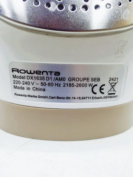 Праска Rowenta DX1635 2600w сток LPNHE589338573 40е 000033808 фото