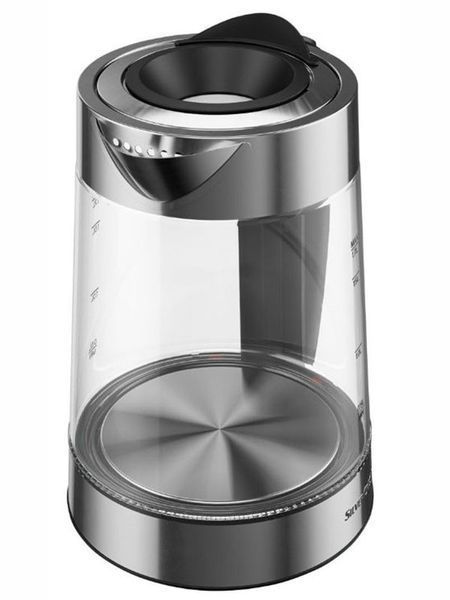 Електрочайник SilverCrest SWGD 3000 A1 3000w (регулятор температури, змінює підсвічування від нагрівання) 000032123 фото