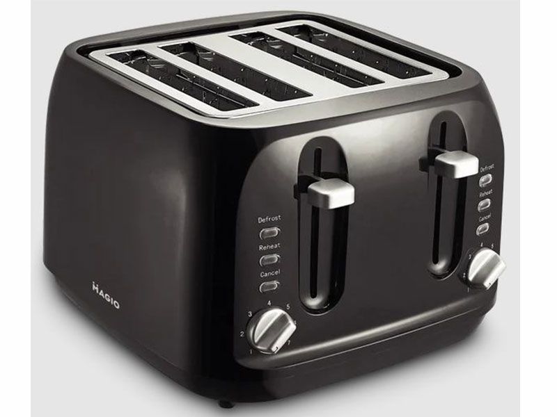 Тостер Magio MG 283 1400w Black 000045878 фото