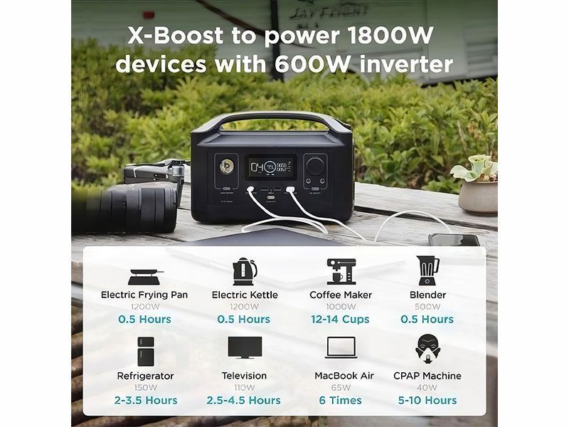 Зарядная станция EcoFlow River EF4 600w 288 Wh 000041907 фото