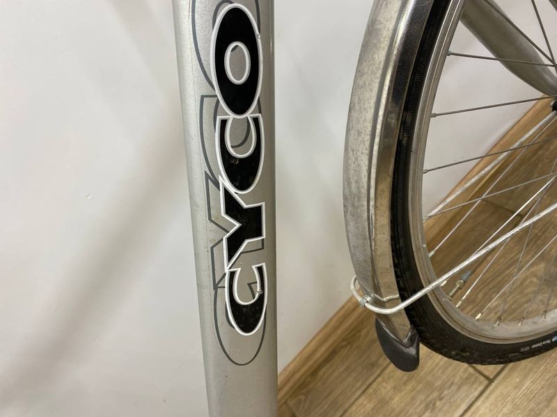 Велосипед 28 Cyco дорожній білий алюм 000047789 фото