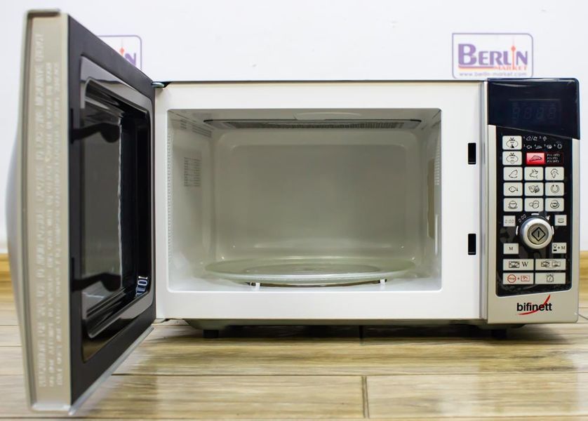 Мікрохвильова піч Bifinett KH 1106 1300W гриль 1000W sn GS0712SI002785 000016192 фото
