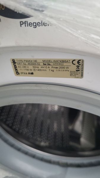 Пральна машина Gorenje WA7439SAT 7кг 2000w sn 44530922 000046261 фото