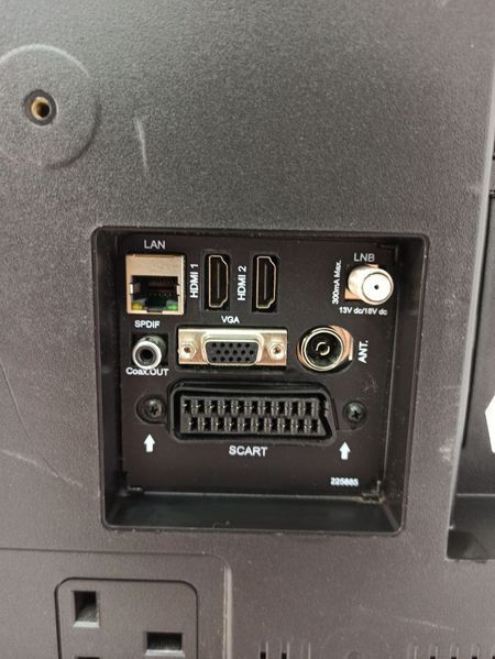 ТБ 32 Telefunken T32EX1440 SAT HD WiFi 65w sn 7101406300112 000040702 фото